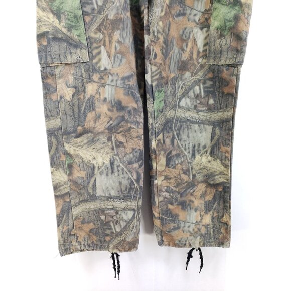 Liberty Mens Large Camo Cargo Hunting Pants Adjustable Hem - Picture 6 of 10